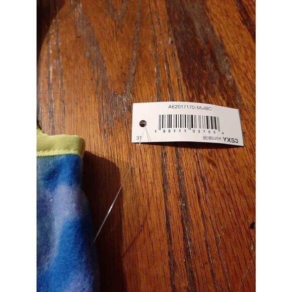 New Unisex 3T Amazon Essentials Blue Camo Sleeveless Fleece Vest Jacket NWT - Picture 3 of 4